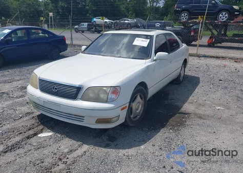 1999 Lexus Ls 400 из США, поврежденный, VIN JT8BH28F2X0142252